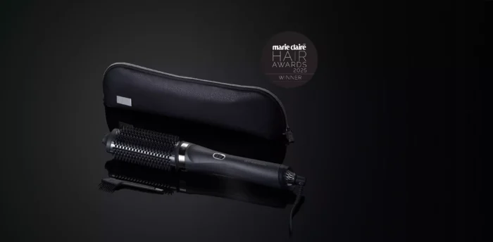 GHD DUET BLOWDRY HAIR DRYER BRUSH IN BLACK